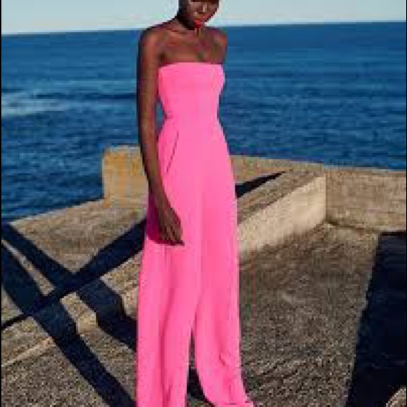 ALEX PERRY Mandel Strapless Jumpsuit SOLD OUT - Picture 11 of 14